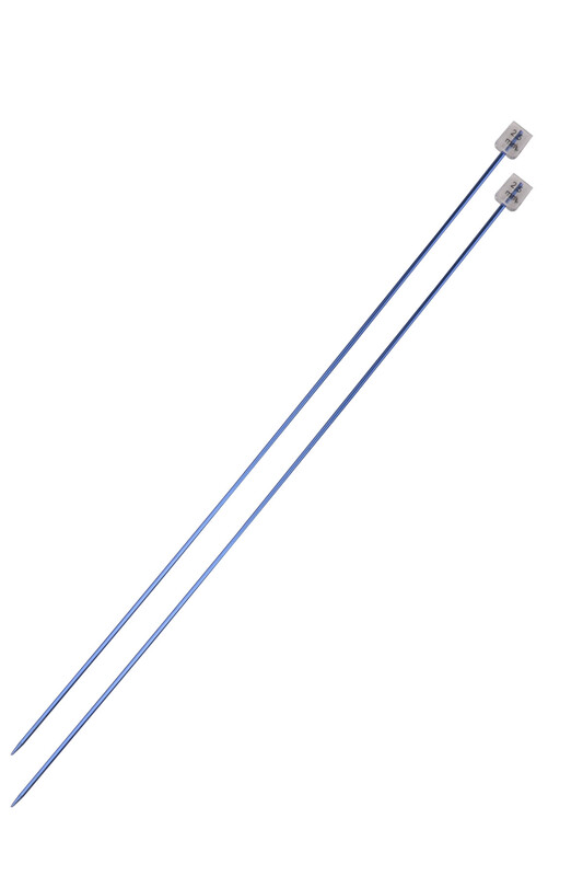 Sultan Renkli Metalik Örgü Şişi 35 Cm 2.5 mm - Thumbnail