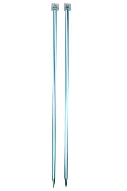 SULTAN - Sultan Renkli Metalik Örgü Şişi 35 Cm 7 mm