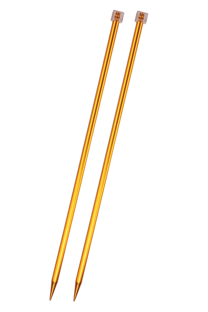 Sultan Renkli Metalik Örgü Şişi 35 Cm 8 mm