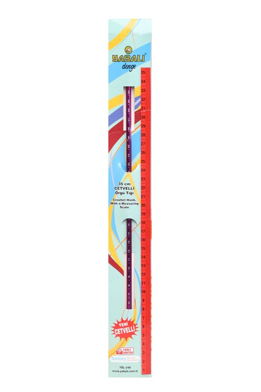 YABALI - Yabalı Cetvelli Örgü Tığ 35 cm 6 mm