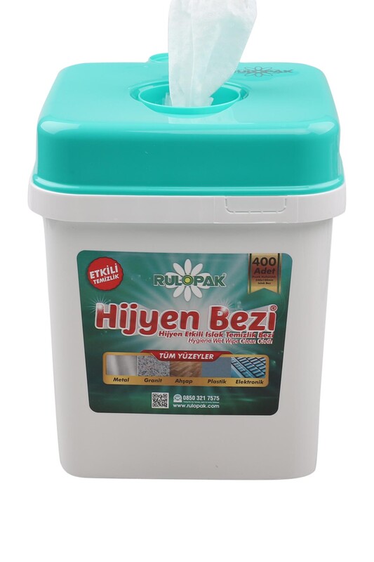 Rulopak Hijyen Bezi 400 Adet - Thumbnail