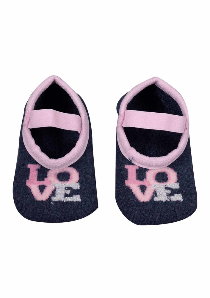 Katamino Towel Bootie Socks 83026 | Ultramarine