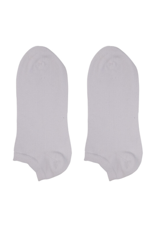 SAHAB - Sahab Combed Cotton Booties Kid Socks | White