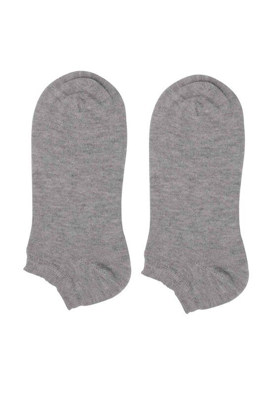 SAHAB - Sahab Combed Cotton Booties Kid Socks | Grey