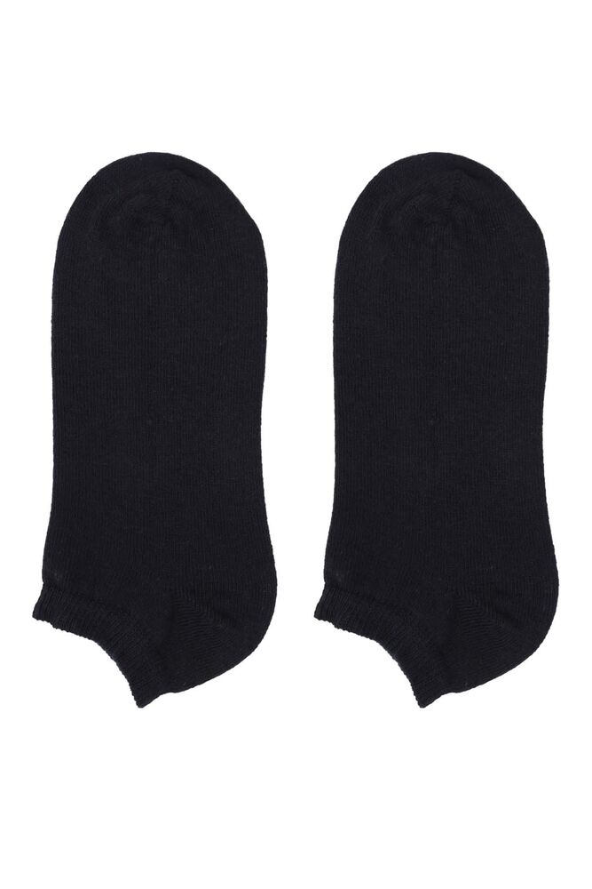 Sahab Combed Cotton Booties Kid Socks | Navy Blue