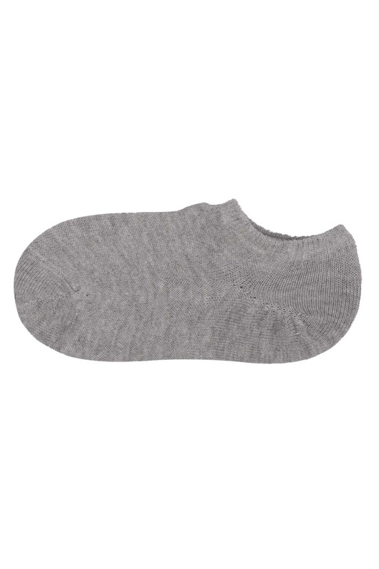 SAHAB - Sahab Seamless Combed Cotton Boy Sneaker Socks | Grey