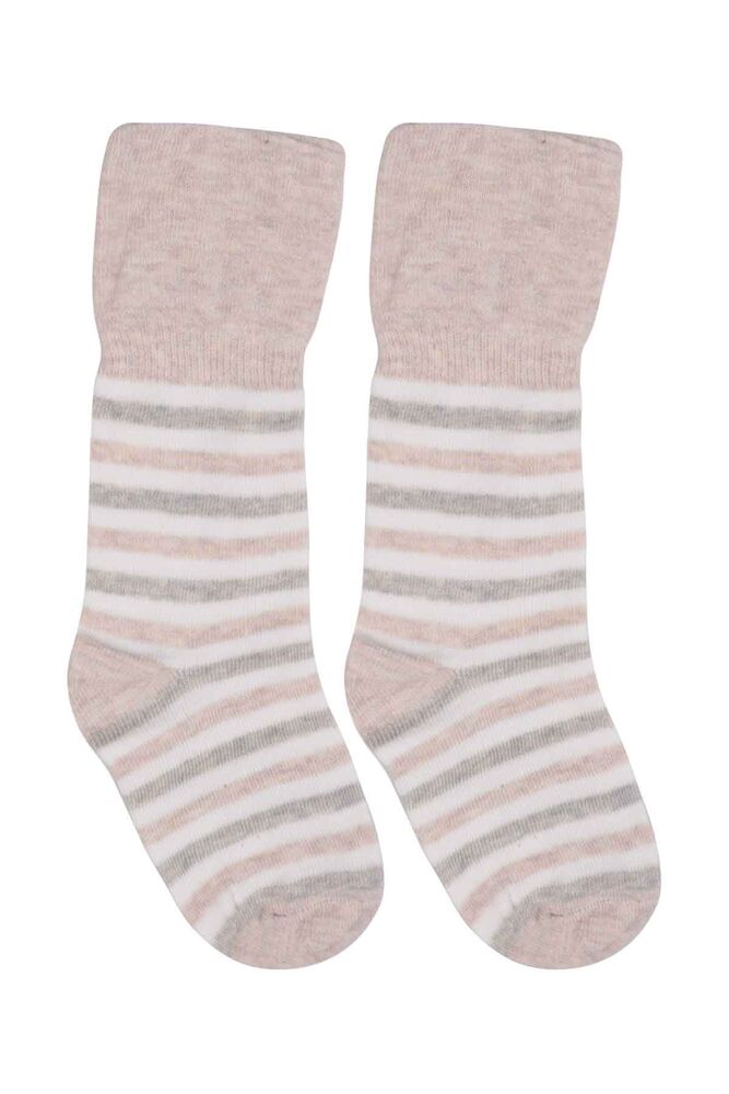 Patterned Kid Socks 933 | Cream