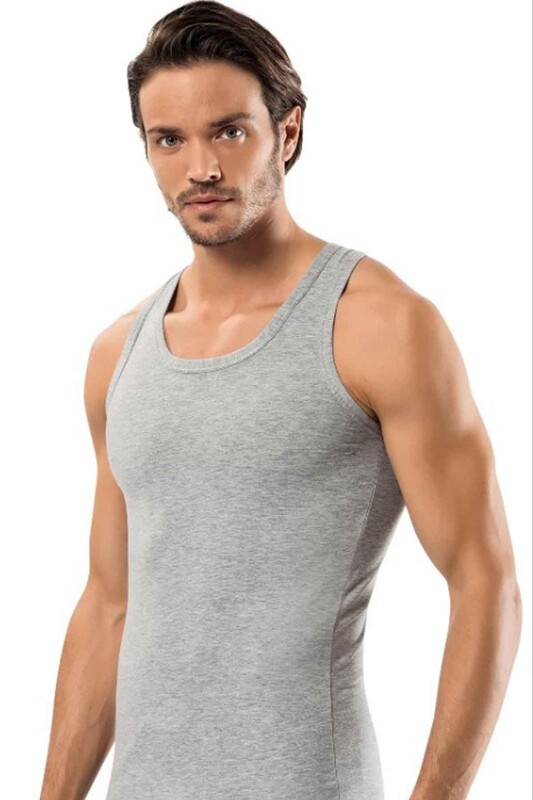 ERDEM - Erdem 1121 Elastane Sport Man Undershirt | Gray