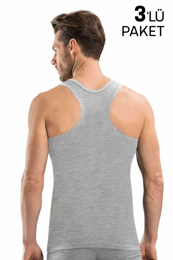 Jiber Man 3 Pack Rambo Undershirt 113 | Gray