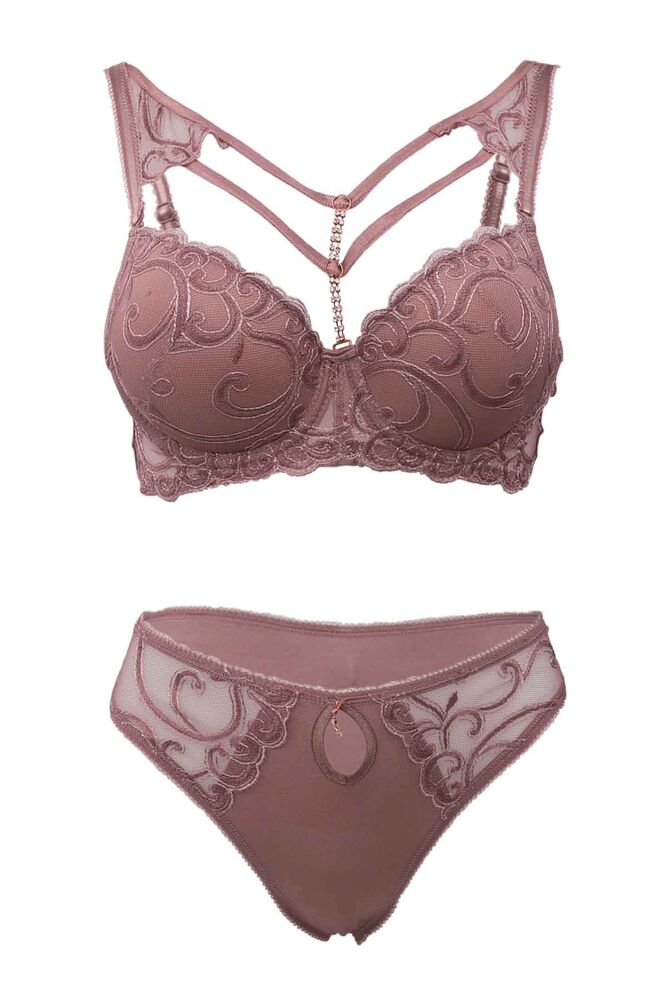 Le Jardin Mercia Push-up Sütyen Takımı 5010 | Vizon Pembe