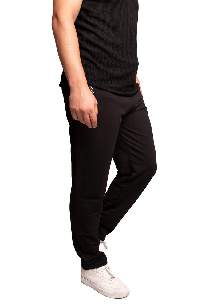 Man Tracking Suit Bottoms T-112 | Black