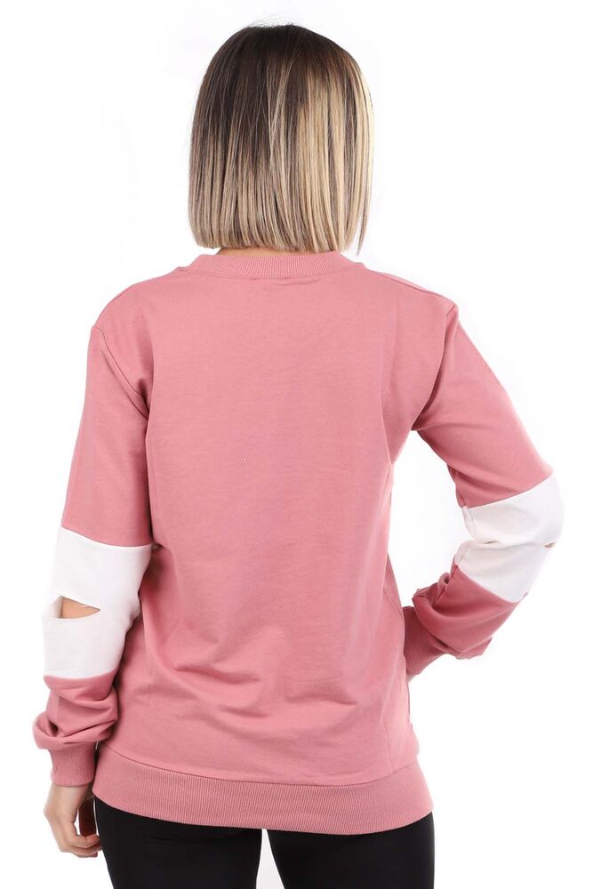 Hostes 1987 Patterned Woman Sweatshirt 6501 | Dusty Rose