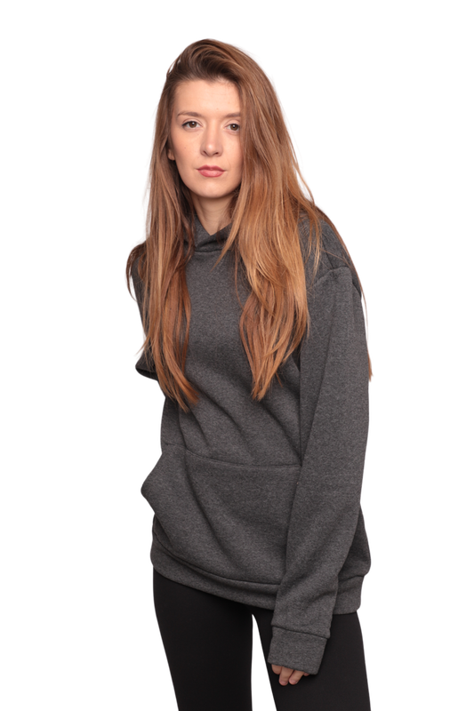 SİMİSSO - Kapşonlu 3 İplik Sweatshirt 0153 | Antrasit