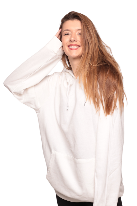 SİMİSSO - Kapşonlu 3 İplik Sweatshirt 3584 | Ekru