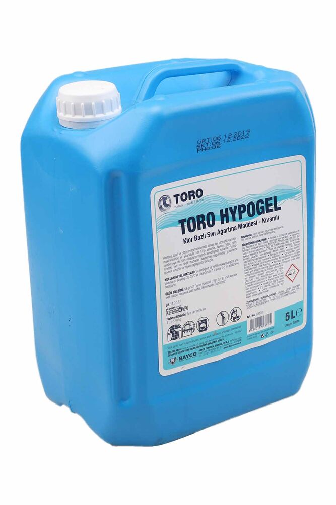 Toro Hypogel Çamaşır Suyu 5 Lt