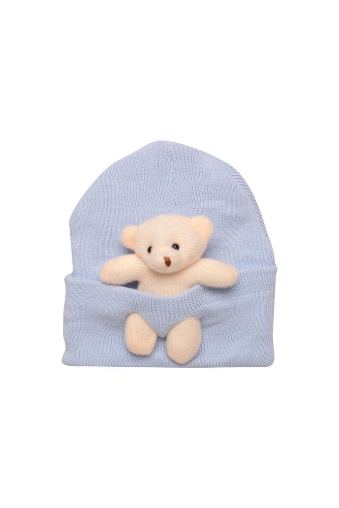 Ayıcıklı Çocuk Bere 1219 | Mavi Ayıcıklı Çocuk Bere 1219 | Mavi