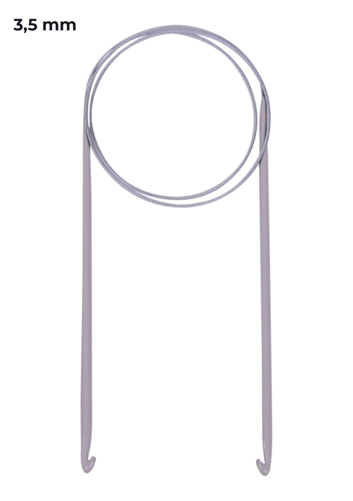 Sultan Çelik Telli Misinalı Tığ 80 cm 3,5 mm
