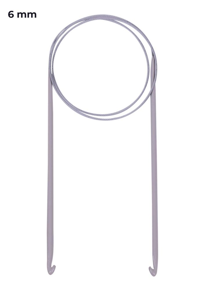 Sultan Çelik Telli Misinalı Tığ 80 cm 6 mm