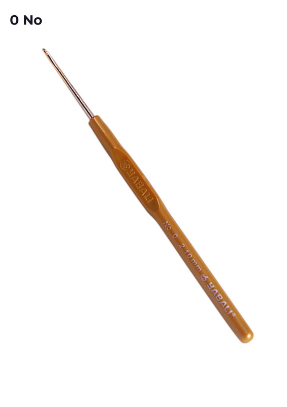 Yabalı Plastik Saplı Dantel Tığı 0 No - Thumbnail