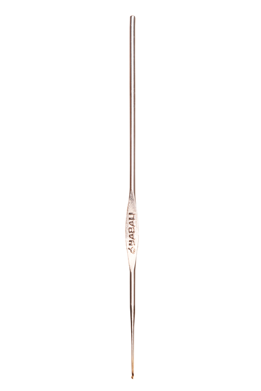 YABALI - Yabalı Metal Saplı Altın Uçlu Dantel Tığı 18 No