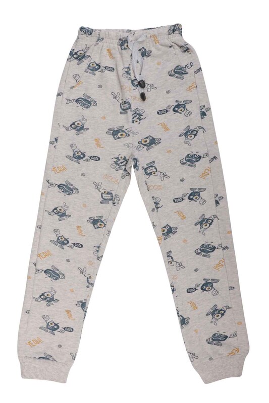 ALG - Patterned Boy Sweatpants 8522 | Cream