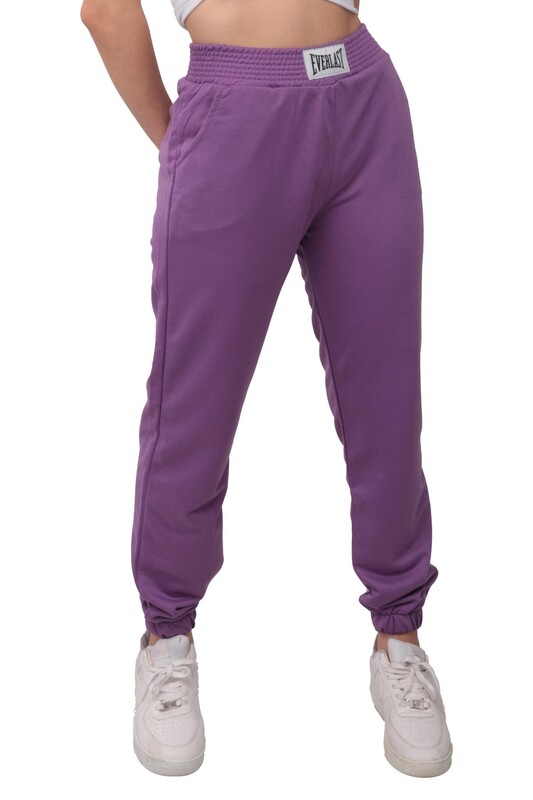Woman Plain Sweatpants 139 | Lilac - Thumbnail