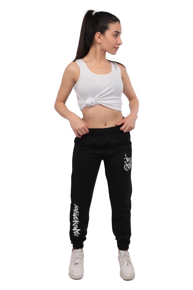 Woman Sweatpants 149 | Black