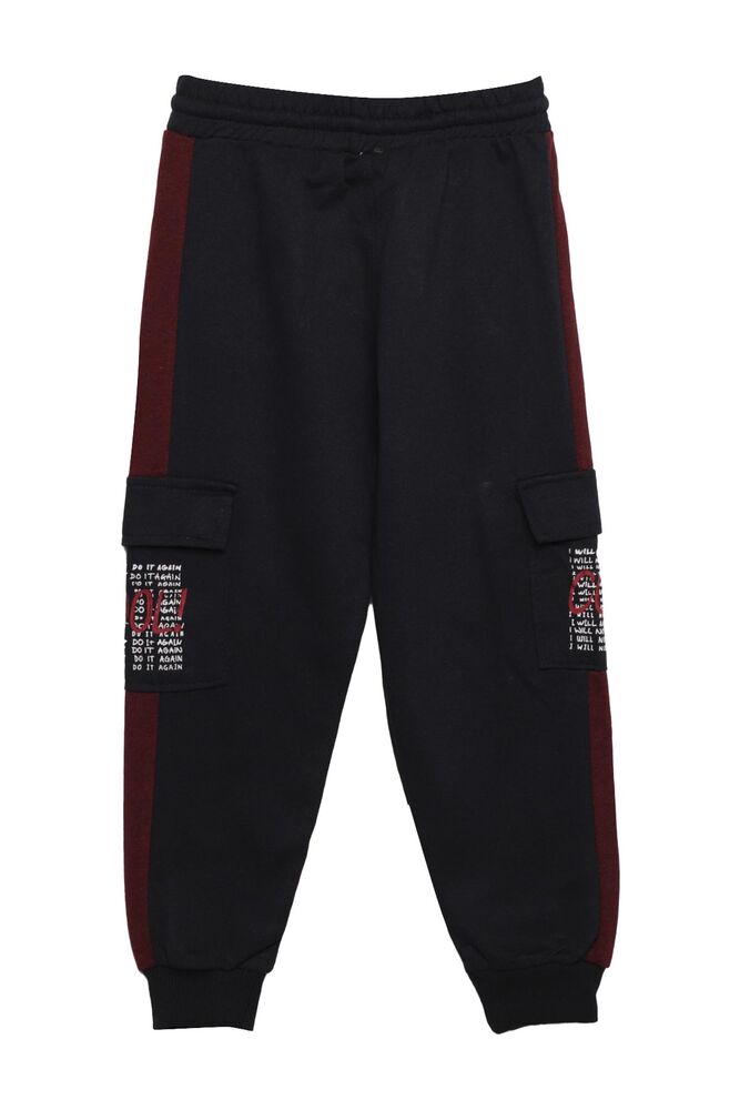Boy Sweatpants with Cargo Pocket 300811 | Navy Blue