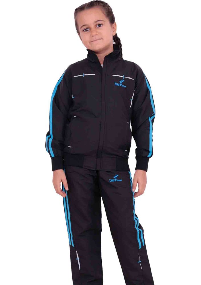Lost Time Kid Tracking Suit 2102 | Black
