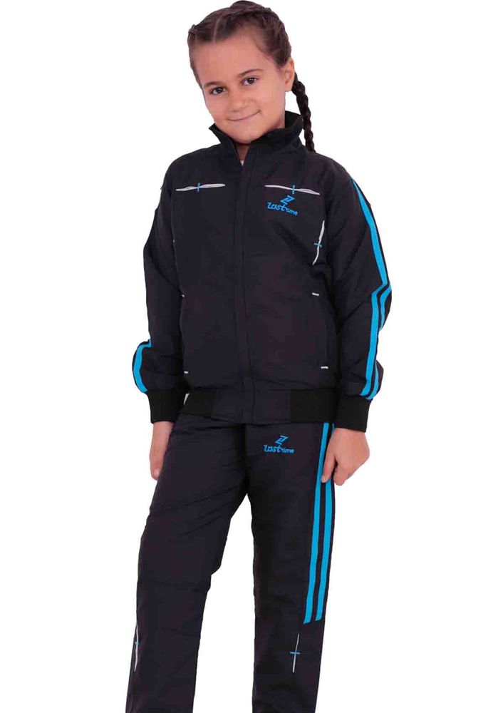 Lost Time Kid Tracking Suit 2102 | Black