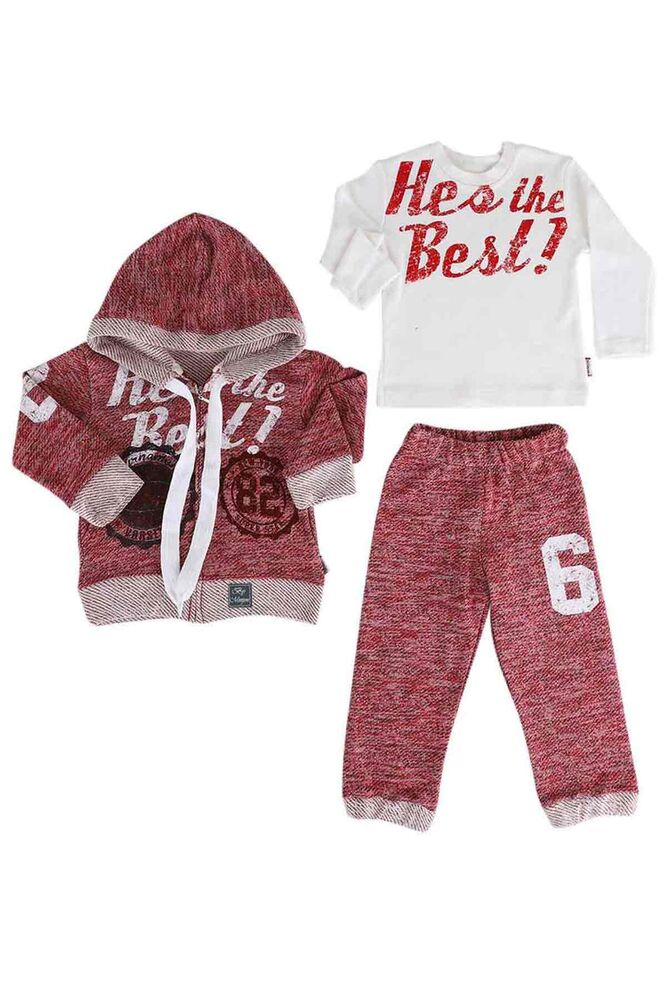 Simisso Tracksuit Set 022 | Burgundy