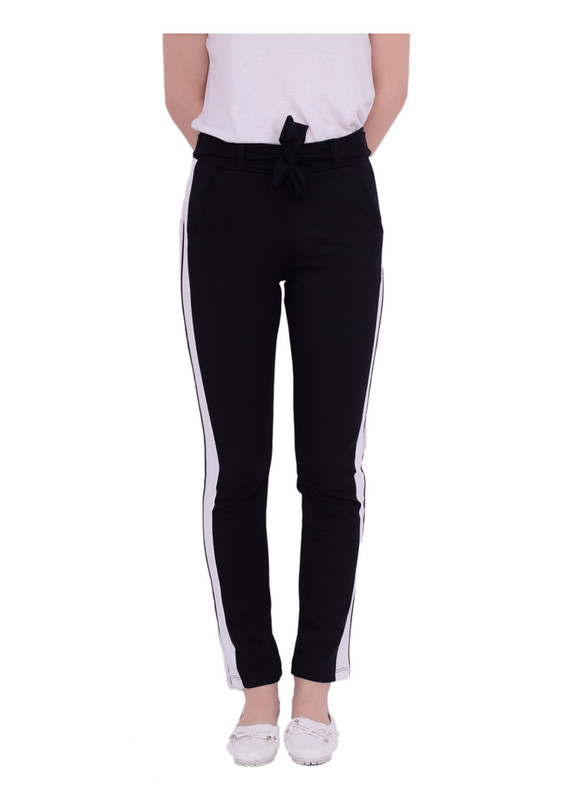 Waist Belted Striped Track Suit 118 | Ultramarine - Thumbnail