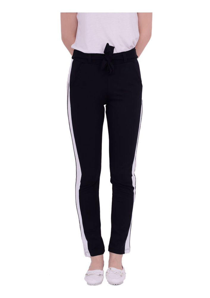 Waist Belted Striped Track Suit 118 | Ultramarine