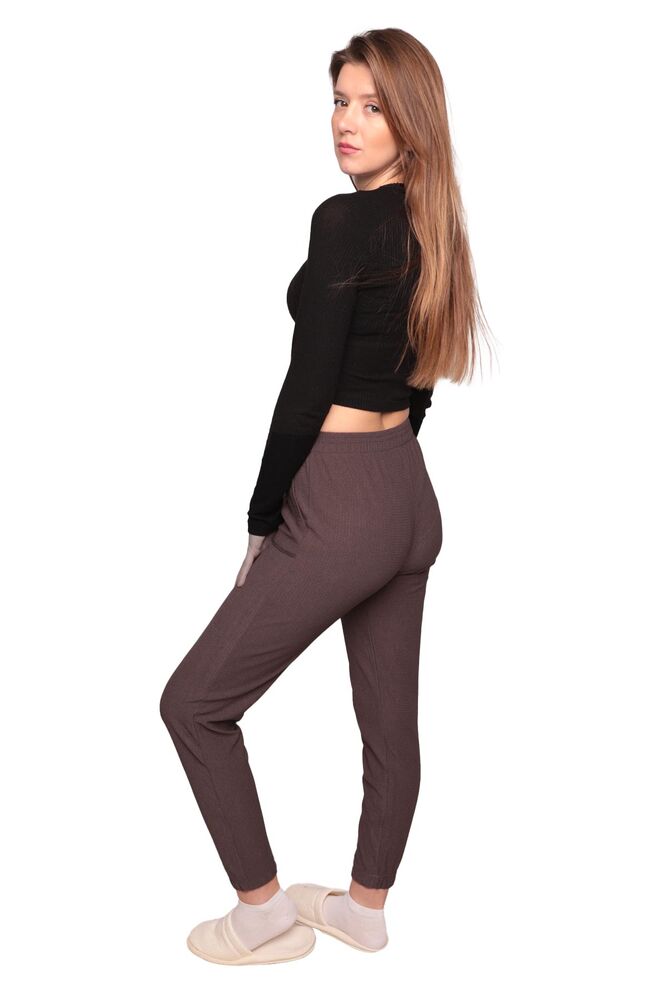 Cepli Kadın Pantolon 130125 | Kahverengi Cepli Kadın Pantolon 130125 | Kahverengi