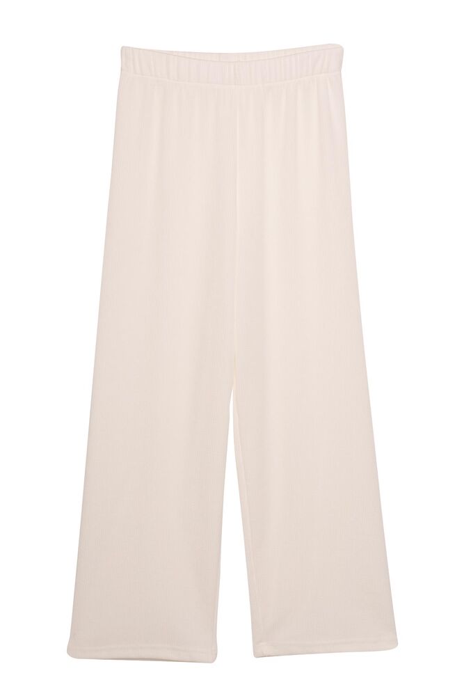 Kadın Burgu Pantolon 5068 | Beyaz