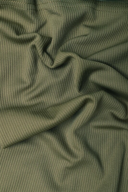 Kadın Burgu Pantolon 5068 | Haki - Thumbnail