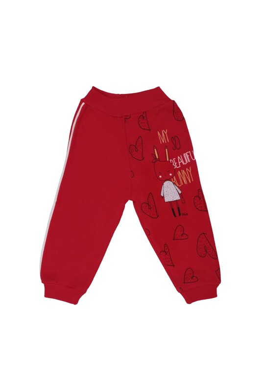 MANCAR - Rabbit Pattern Baby Single Bottom 1074 | Red