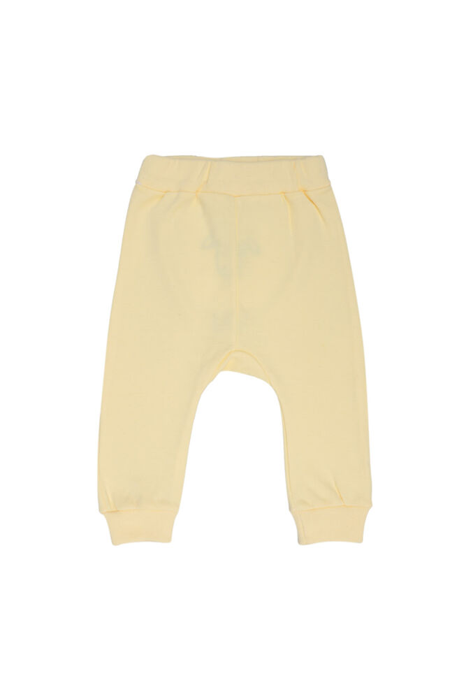Lamb Embroidered Baby Single Bottom 1042 | Yellow