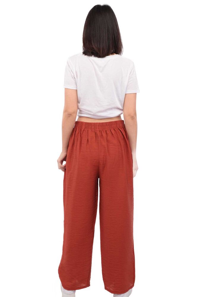Woman Wide Leg Pants | Tile Red