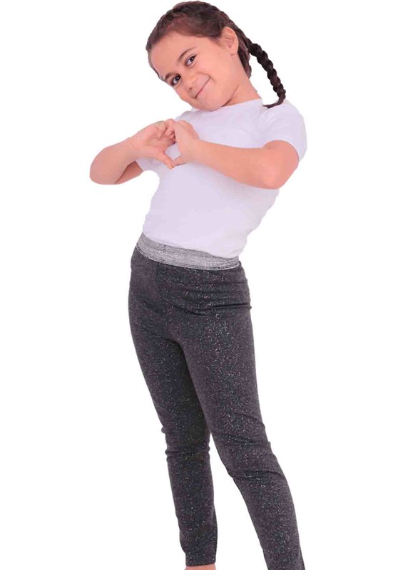 Simisso Girl Leggings 1714 | Gray - Thumbnail