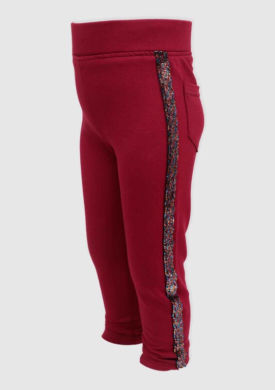 Glittery Girl Leggings 176 | Bordeaux - Thumbnail