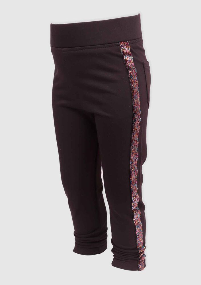 Stripped Girl Leggings 176 | Black