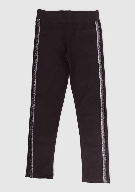 SİMİSSO - Glittery Girl Leggings 175 | Black