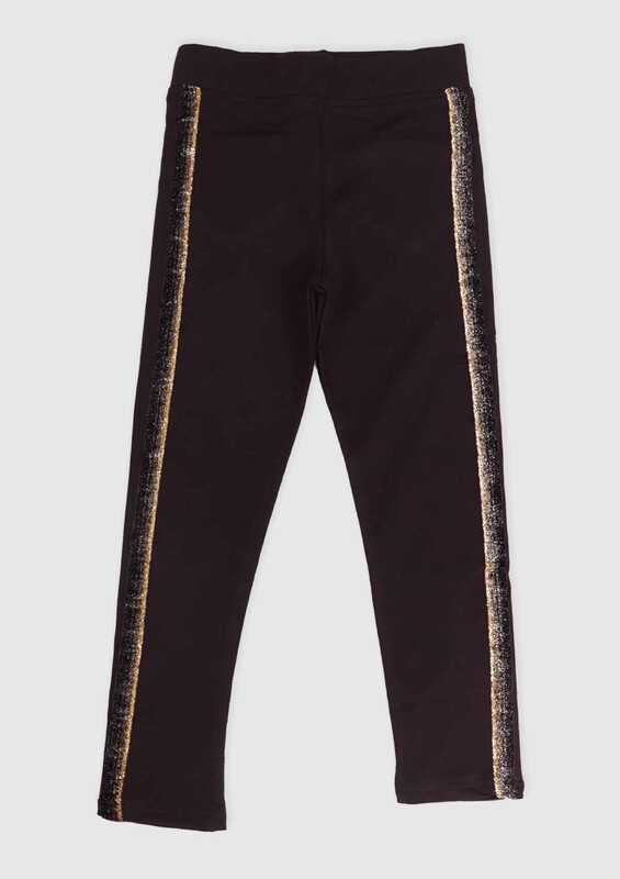 SİMİSSO - Glittery Girl Leggings 162 | Black
