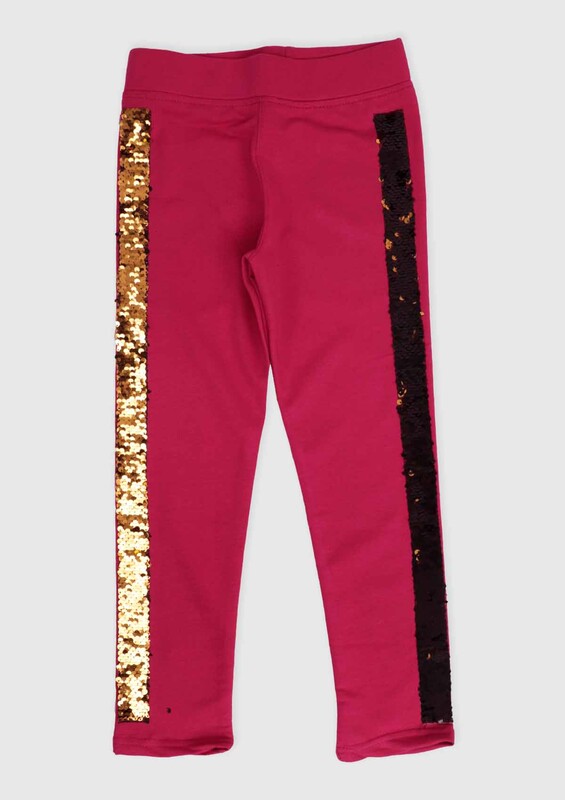 SİMİSSO - Glittery Girl Leggings 156 | Fuschia