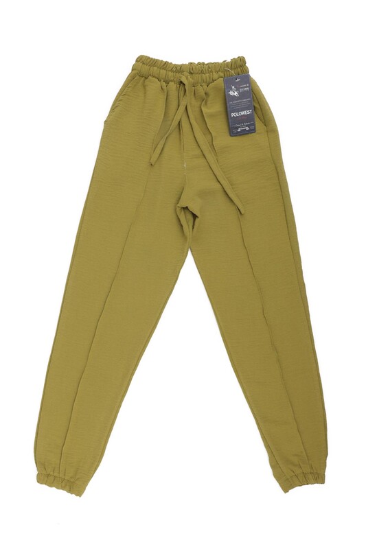 SİMİSSO - Girl Pants | Natural Green