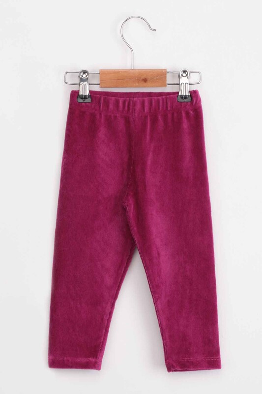 TİMİ KİDS - Velvet Girl Leggings | Fuschia