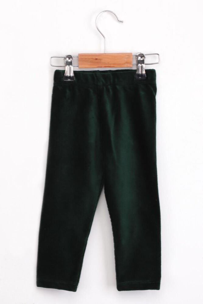 Velvet Girl Leggings | Emerald