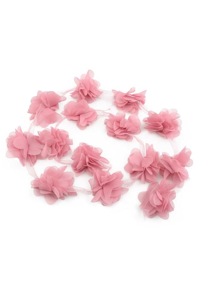 Lazer Kesim Şerit Çiçek Açık Gül Kurusu 1m Lazer Kesim Şerit Çiçek Açık Gül Kurusu 1m