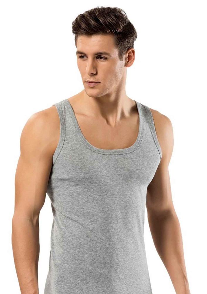Erdem 1110 Ribana Man Undershirt | Gray